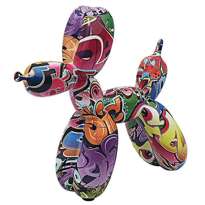 Home Decor - Graffiti Balloon Dog - Small
