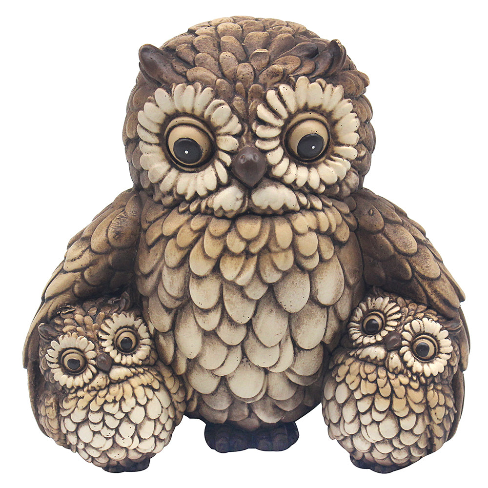 Home Decor - Owl With Babies