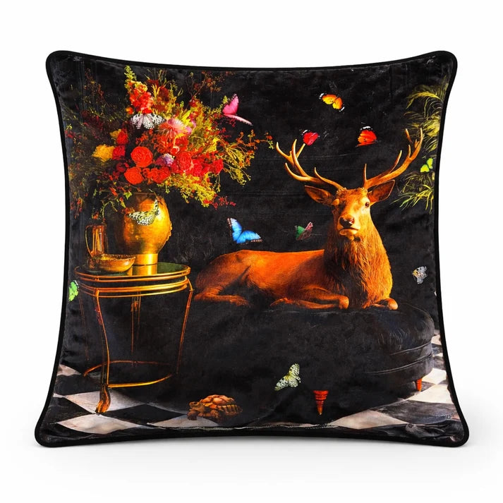 Stately Range Cushion - Curiosity Royal Stag