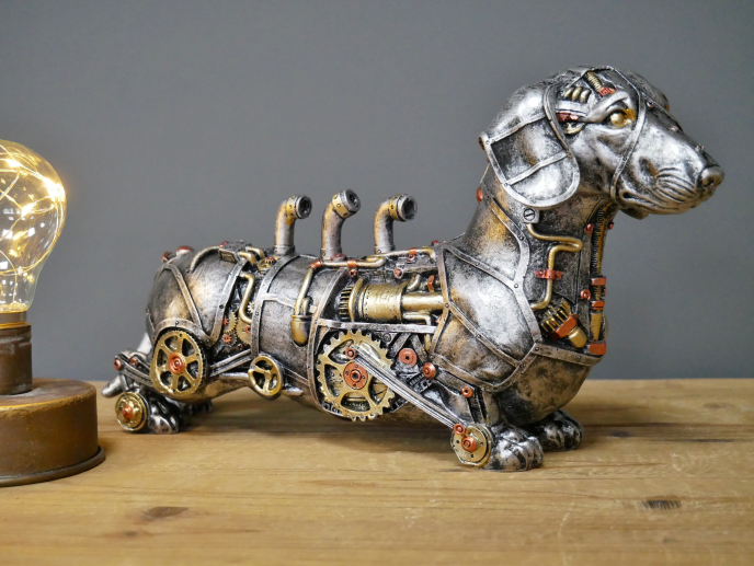 Home Decor - Steampunk Sausage Dog