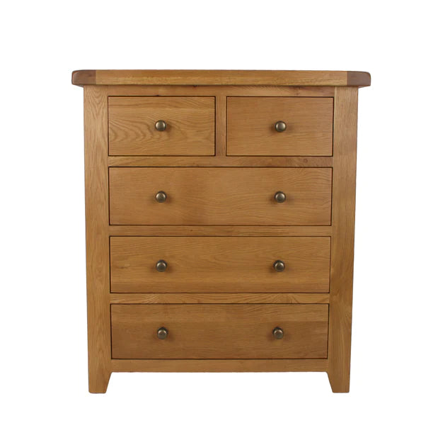 Furniture - Oak - 2 + 3 Chest - Torino