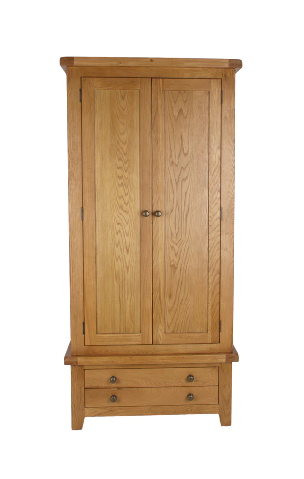 Furniture - Oak - Small Wardrobe - Torino