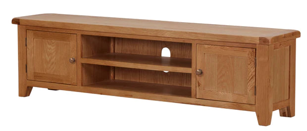 Furniture - Oak -Extra Large TV Unit - Torino