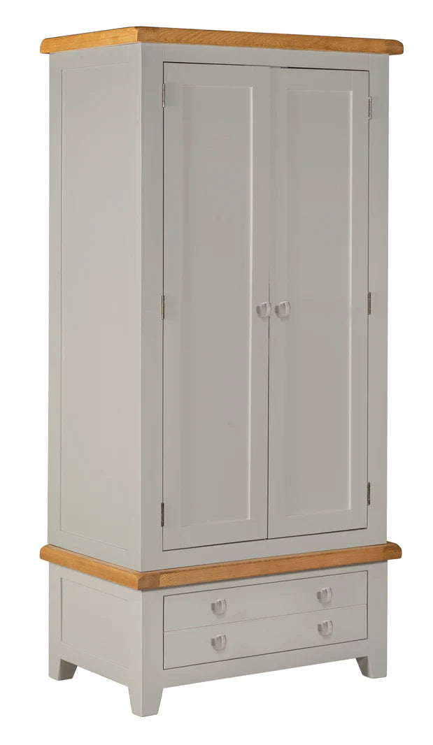 Furniture - Oak - Small Wardrobe - Lucca