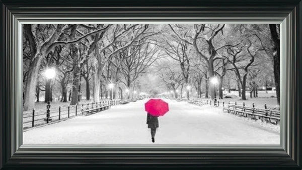 Glass Wall Art - Thinking Of You - Pink