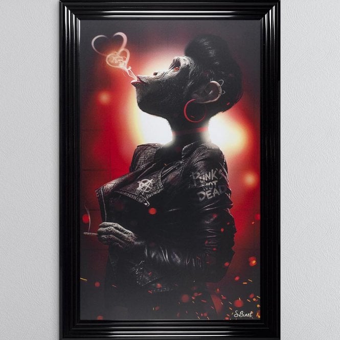 Sylvain Binet - Red Female Punk Monkey