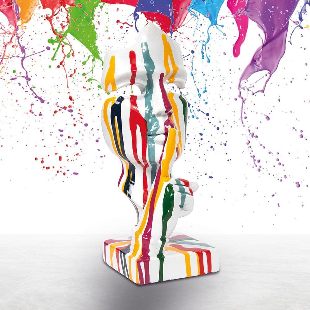 Home Decor - Drip Art Silence Sculpture