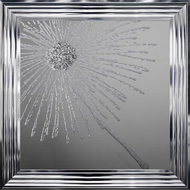 Dandelion Left - Mirrored Background