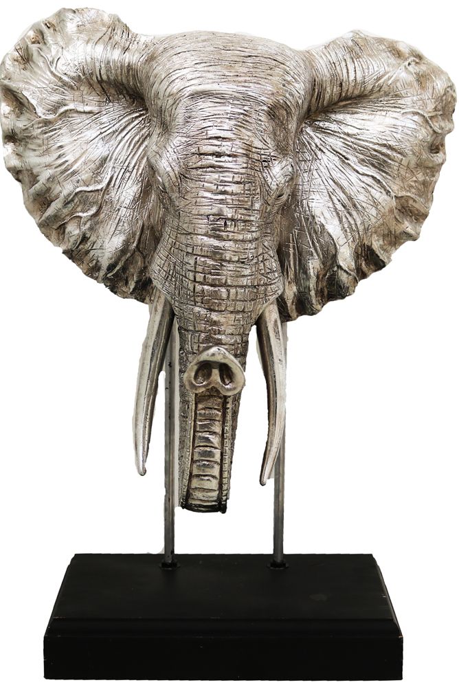 Home Decor - 21" Elephant Bust