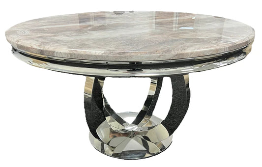 Furniture  -  Marble  -  Round Dining Table  -  Chelsea