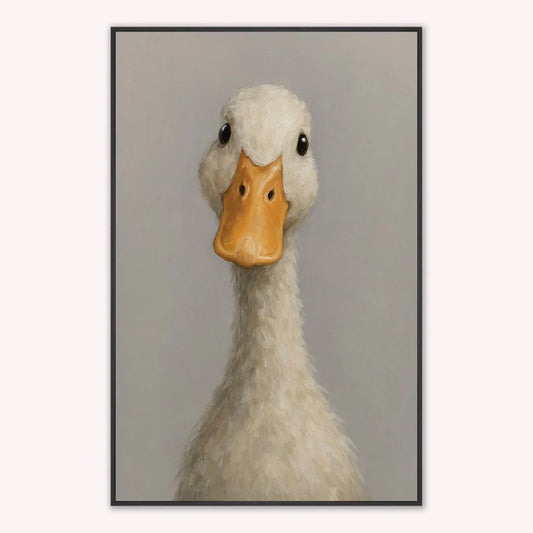 Curious Range Wall Art  -  Curious Duck  -  Framed Wall Art