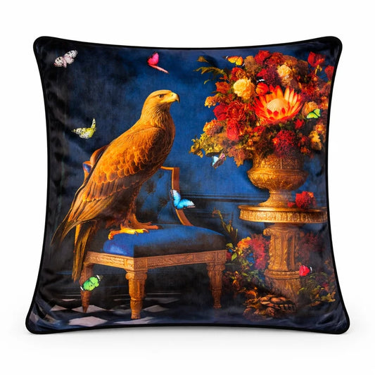 Stately Range Cushion -  Curiosity Eagle