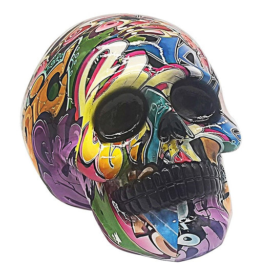 Home Decor  -  Graffiti Skull  -  Large