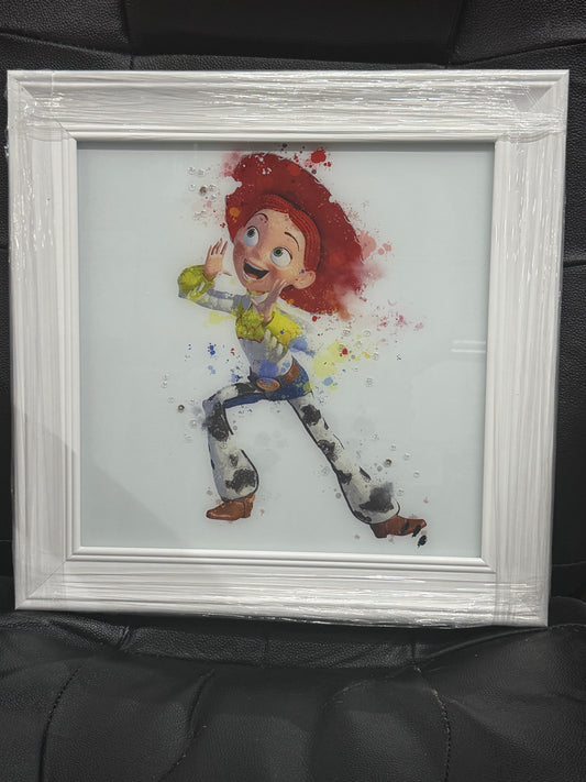 Glass Wall Art - Jessie