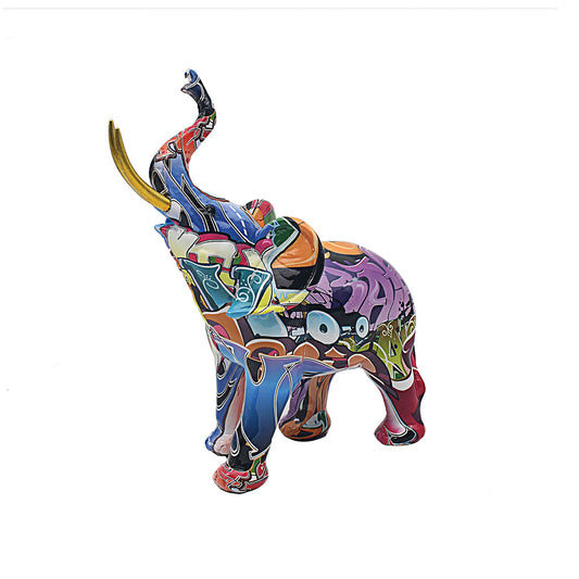 Home Decor  -  Graffiti Small Elephant