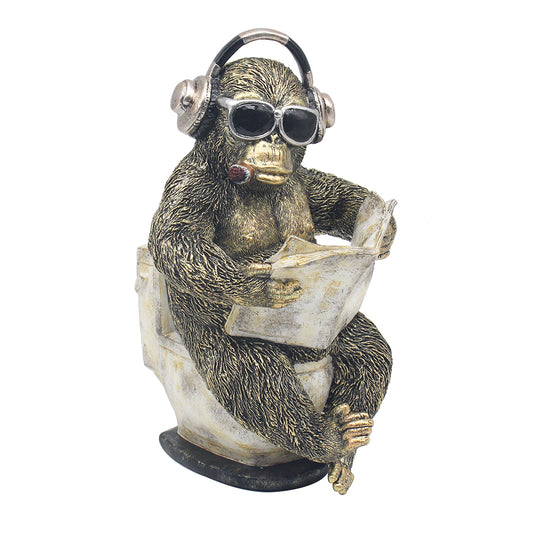 Home Decor -  Loo-Time Gorilla