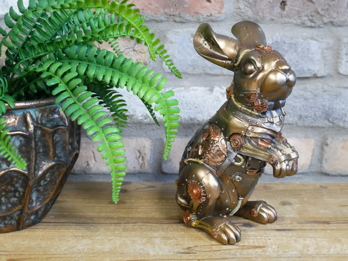 Home Decor  -  Steampunk Rabbit