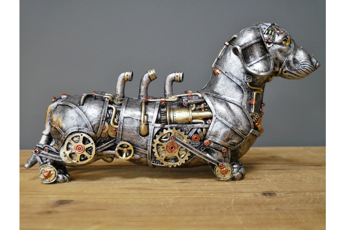 Home Decor  -  Steampunk Sausage Dog