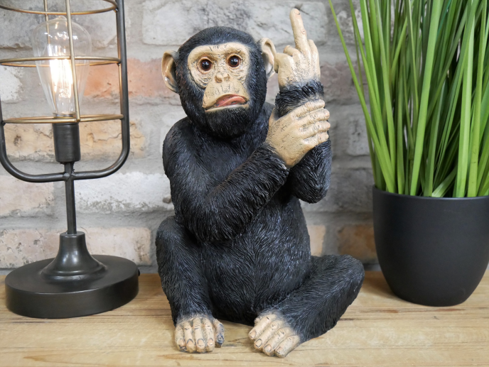 Home Decor  -  Up Yours Monkey