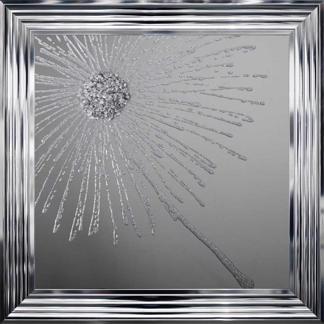 Dandelion Left  -  Mirrored Background