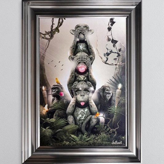 Sylvain Binet  -  Three Wise Monkeys